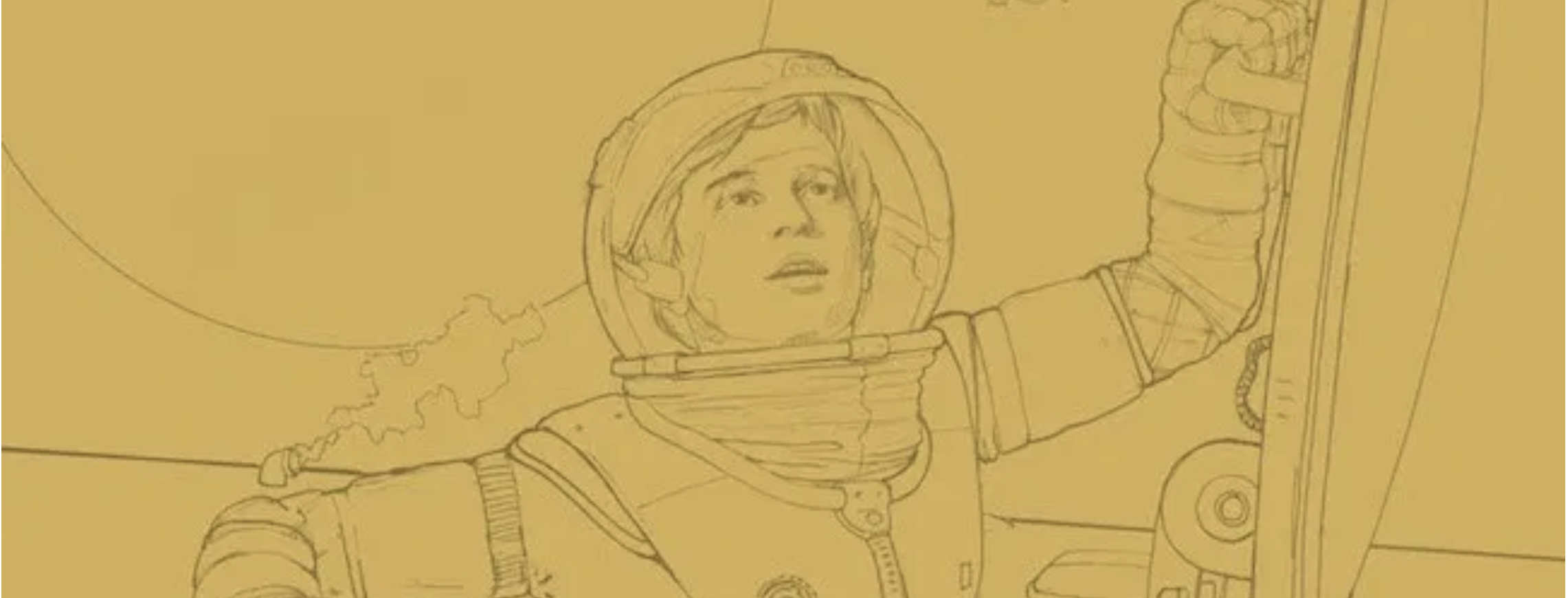 Space Cadet Sketch