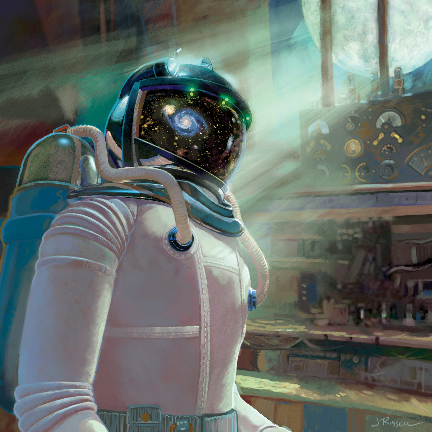 Cover Art for Have Space Suit, Will Travel