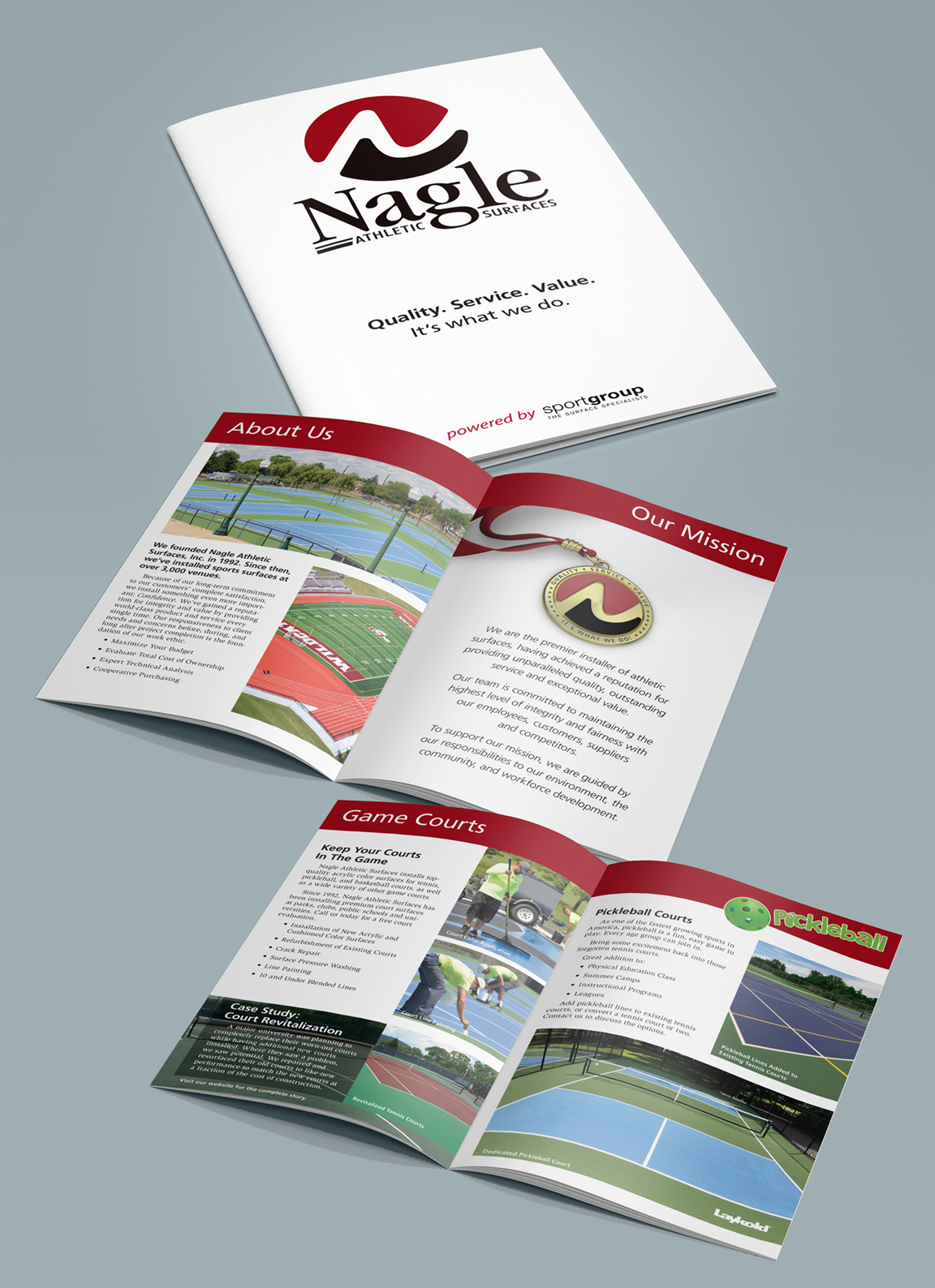 Nagle Brochure Digital Mockup